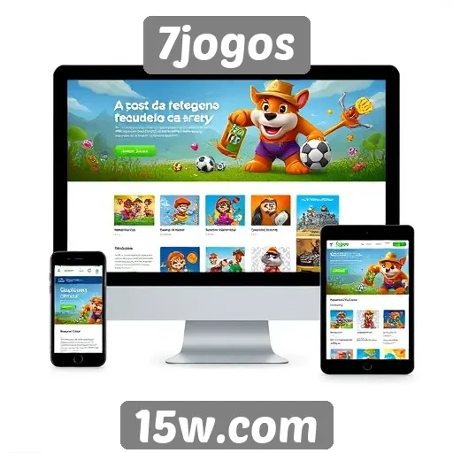 Design responsivo do 7jogos melhora experiência do usuário